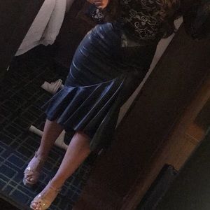 New York and co Vegan leather skirt